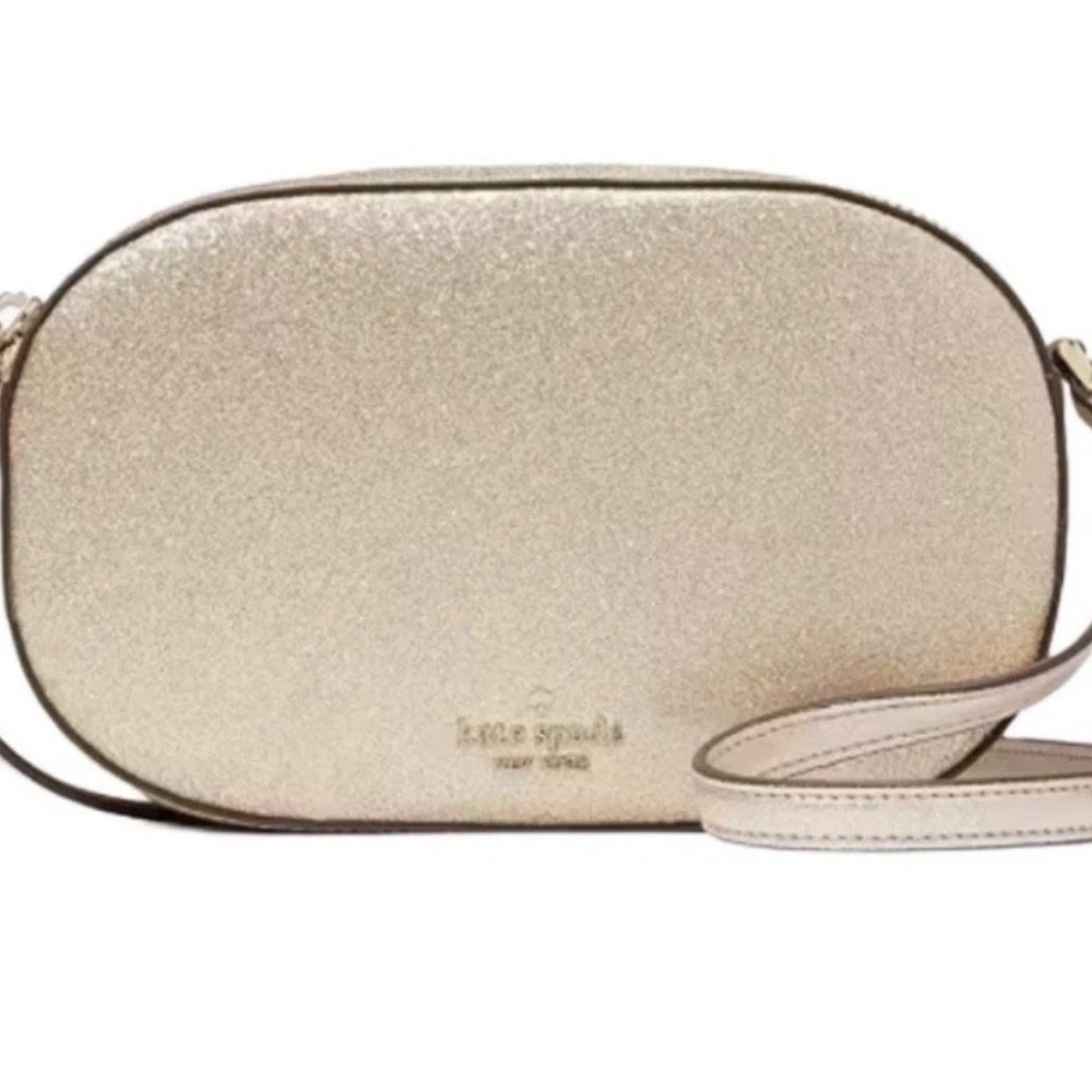 Kate Spade Metallic Gold Crossbody Bag